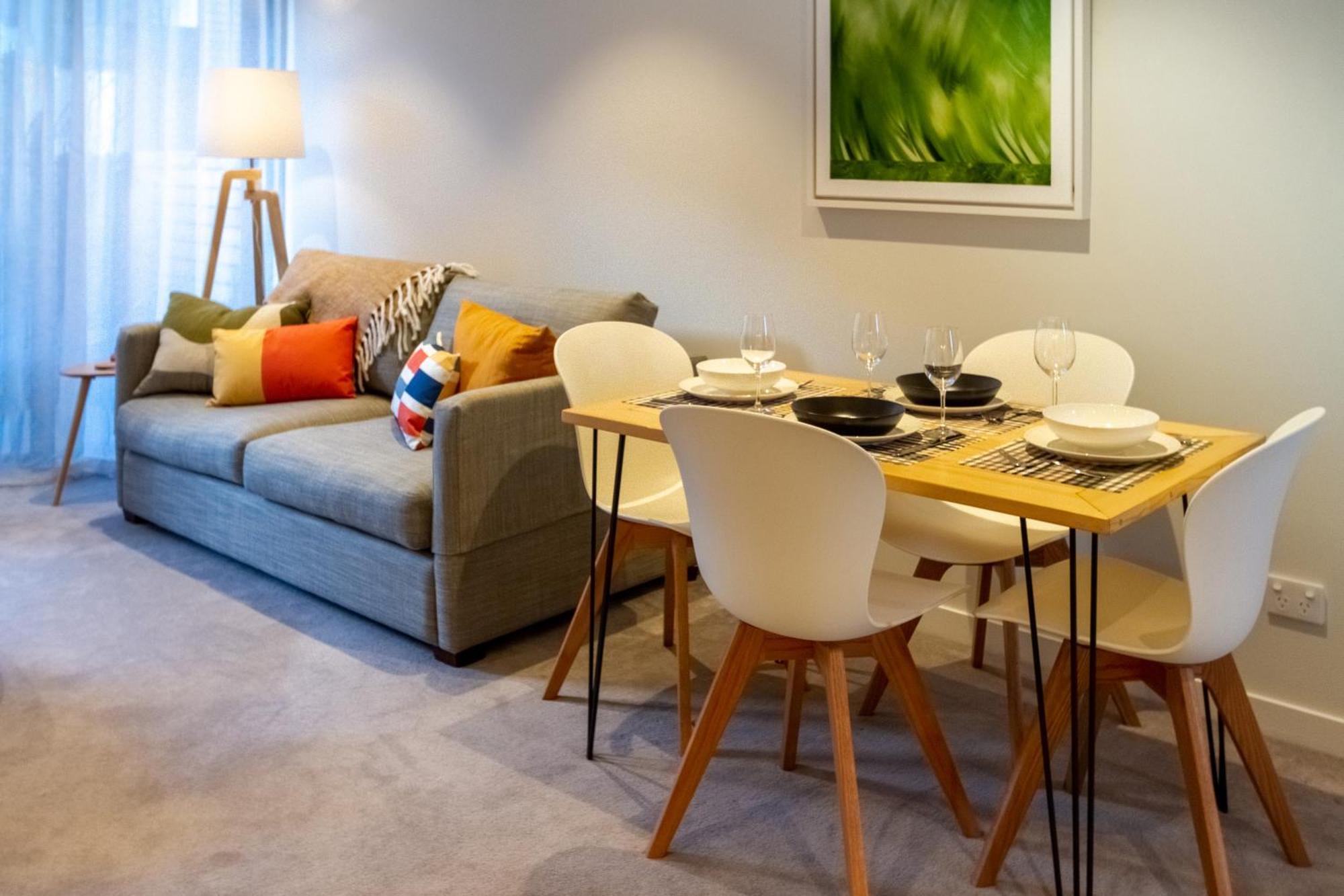 Latimer Square 1 Bed 1 Bath - Single Level Christchurch Luaran gambar